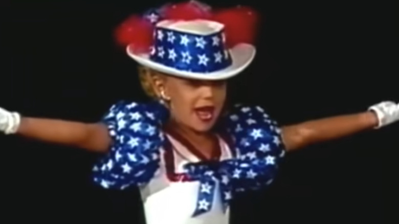 JonBenet Ramsey dancing