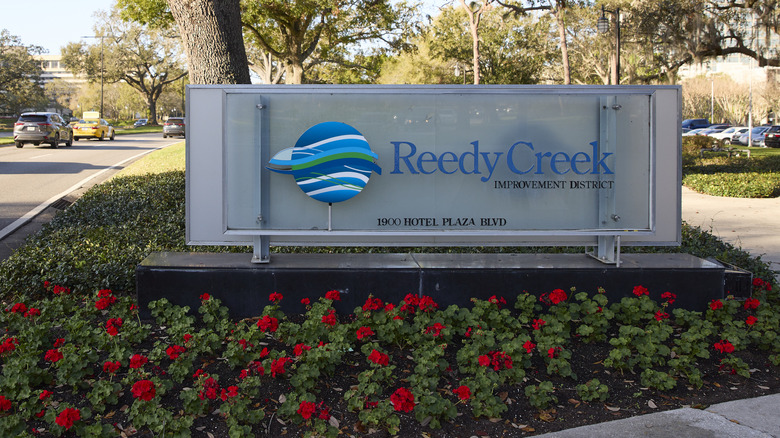 Reedy Creek sign