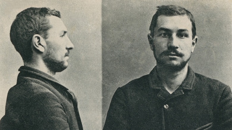 mug shot by Alphonse Bertillon