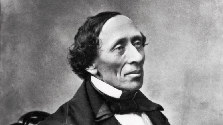 Hans Christian Andersen portrait formal wear