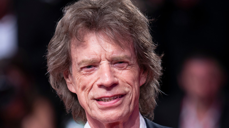 Mick Jagger smiling