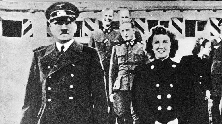 Eva Braun and Hitler