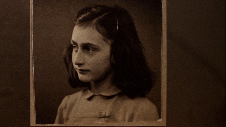 Anne Frank looking forward