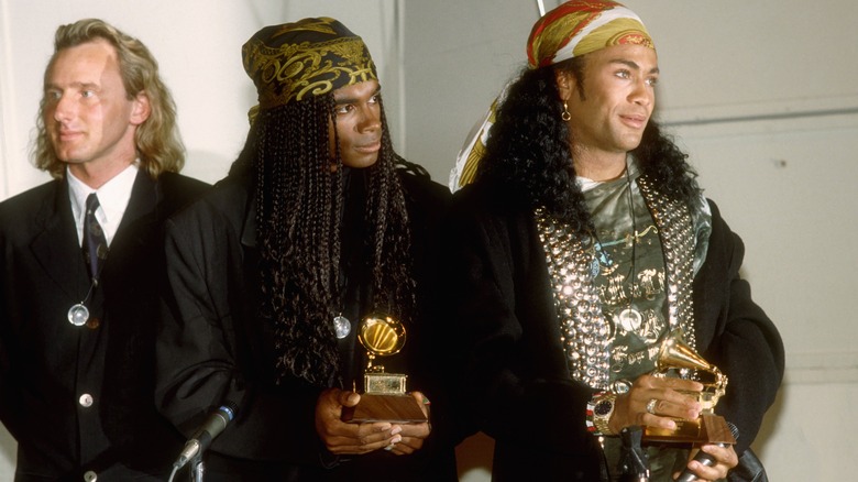 Milli Vanilli with Frank Farian