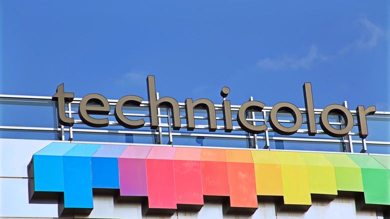 Technicolor signage