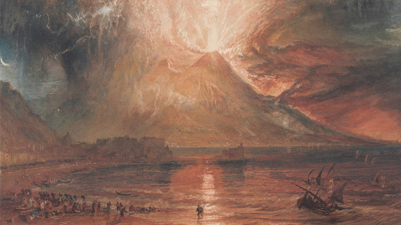 1780 Vesuvius eruption painting