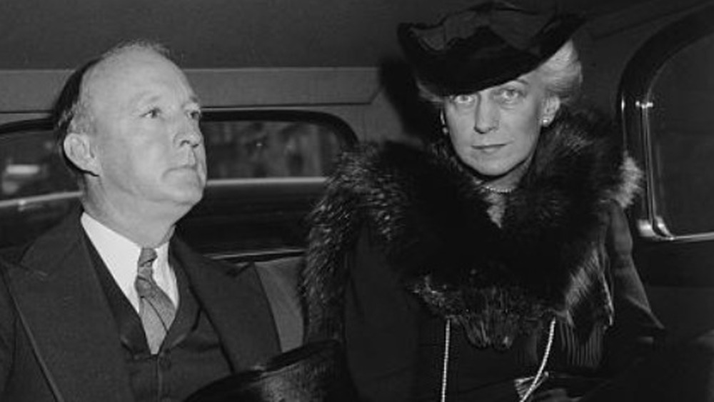 Hugo Black attending funeral