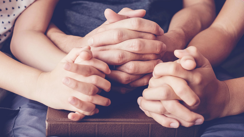 believers praying together