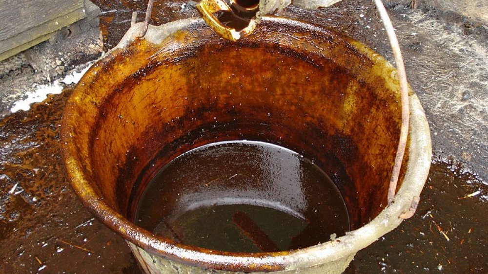 bucket of molasses