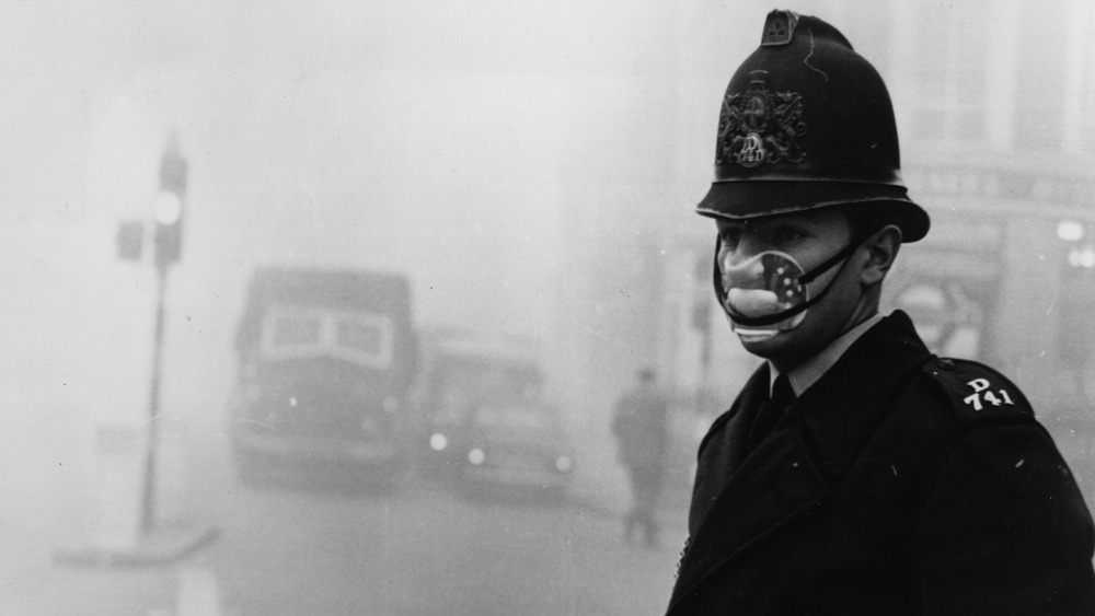 Constable during London Smog