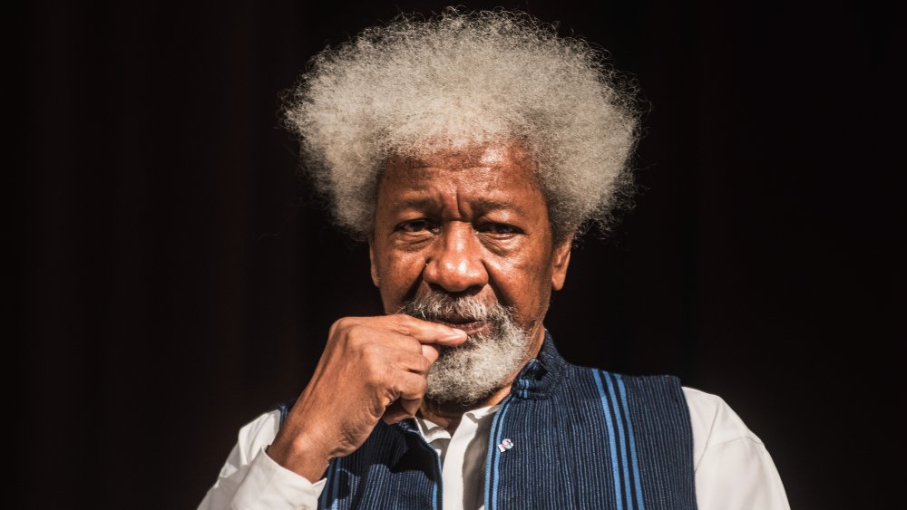 Nigerian playwright, poet and essayist, Nobel prize in literature, Wole Soyinka