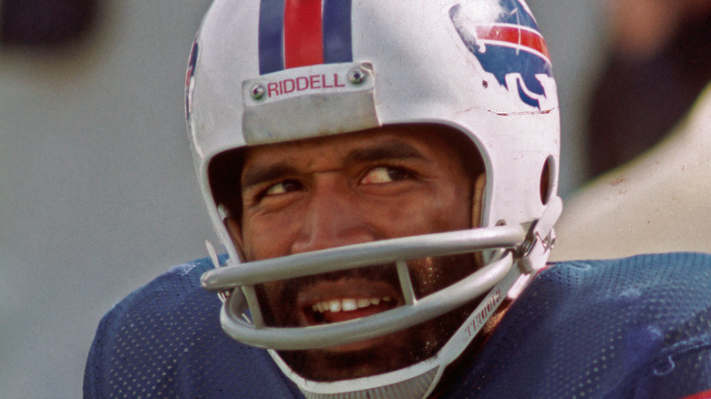 O.J. Simpson Buffalo Bills helmet