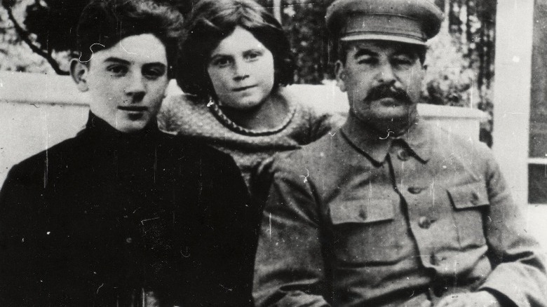 Stalin son and daughter