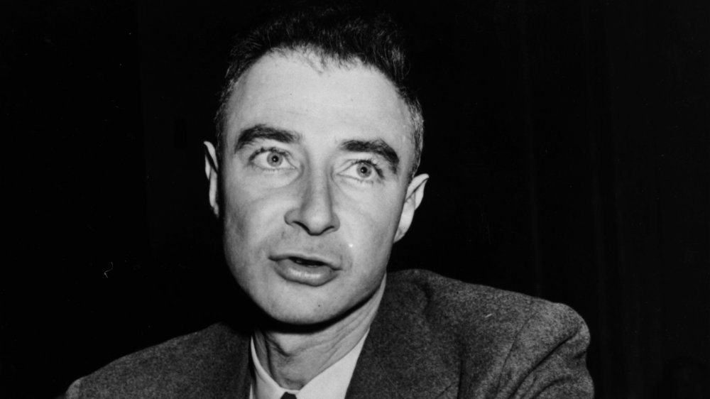 J.Robert Oppenheimer speaking