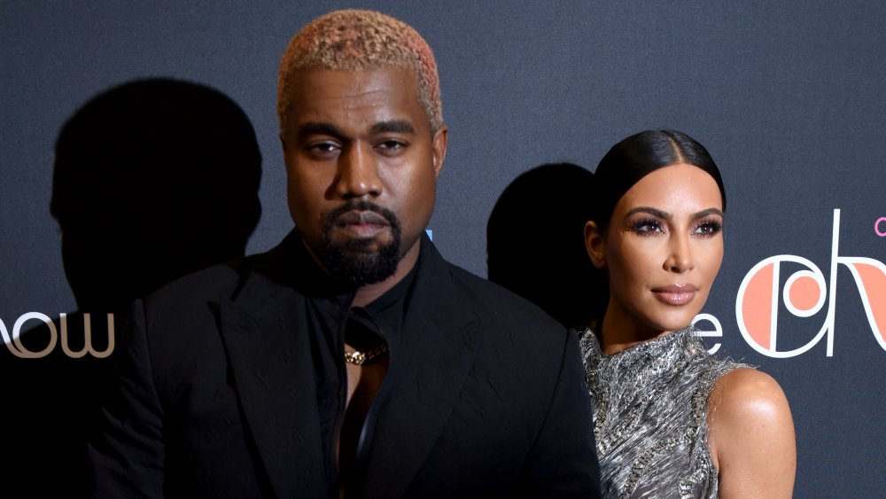 Kanye West and Kim Kardashian West