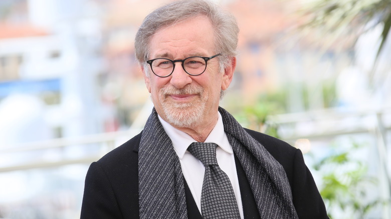 steven spielberg smiling