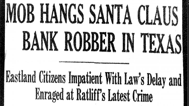 Bank robber dresses as Santa