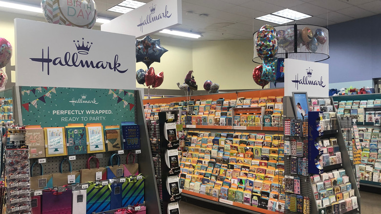 Hallmark store interior