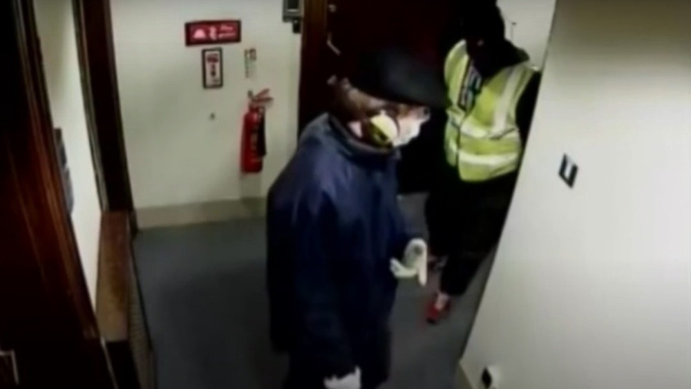 Hatton Garden thieves on camera