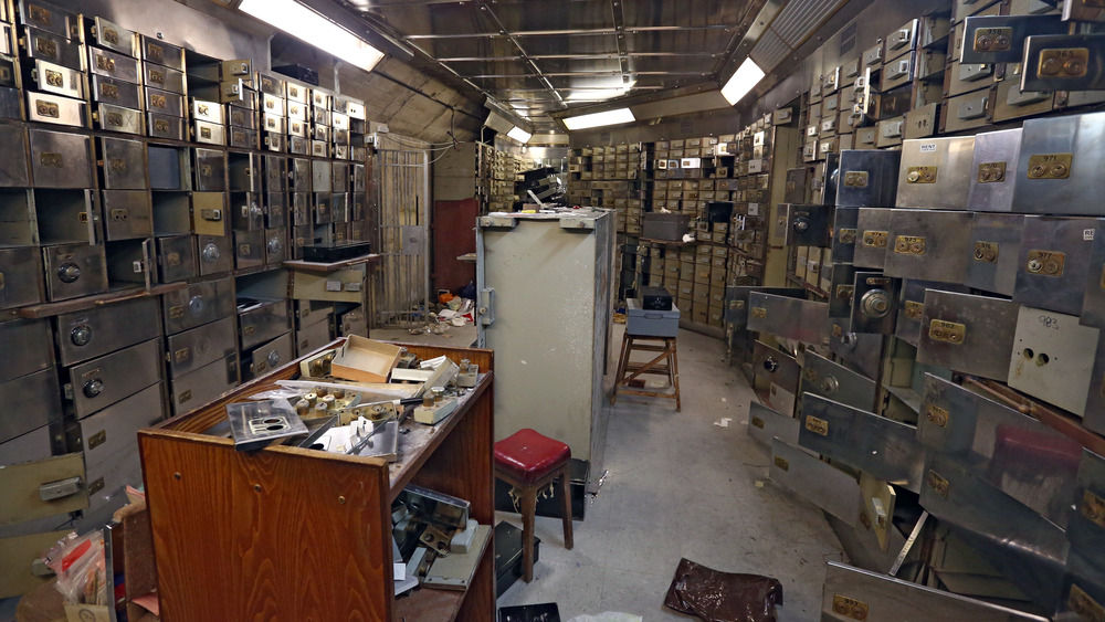 The vault of Hatton Garden Safe Deposit