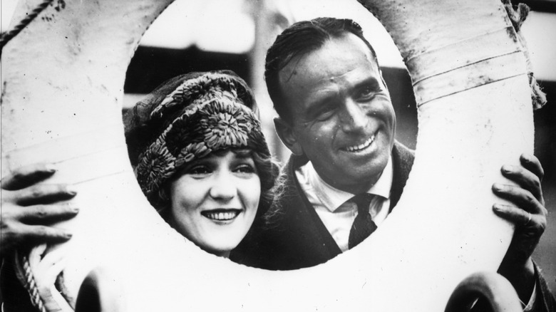 Mary Pickford and Douglas Fairbanks