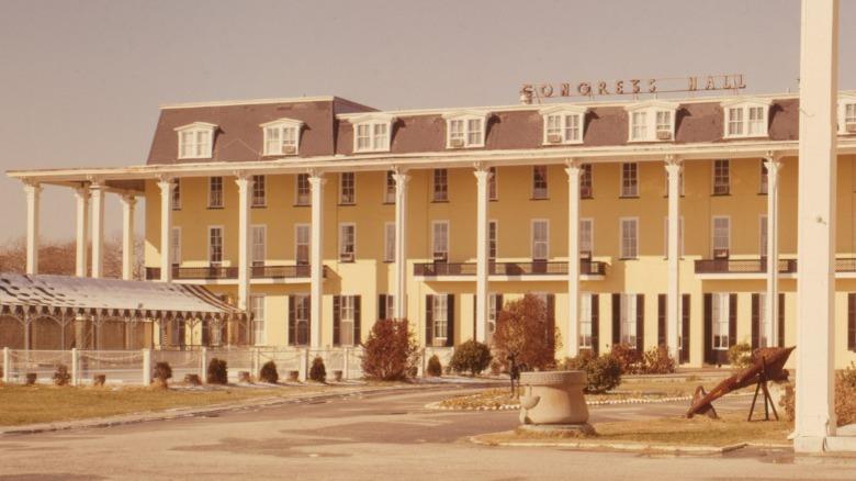 Exterior of Congress Hall hotel