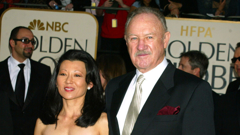 Gene Hackman and his wife Betsy Arakawa