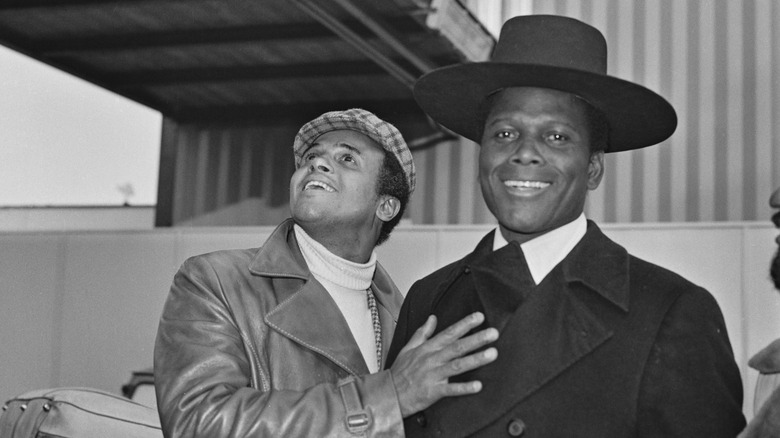 Harry Belafonte and Sidney Poitier