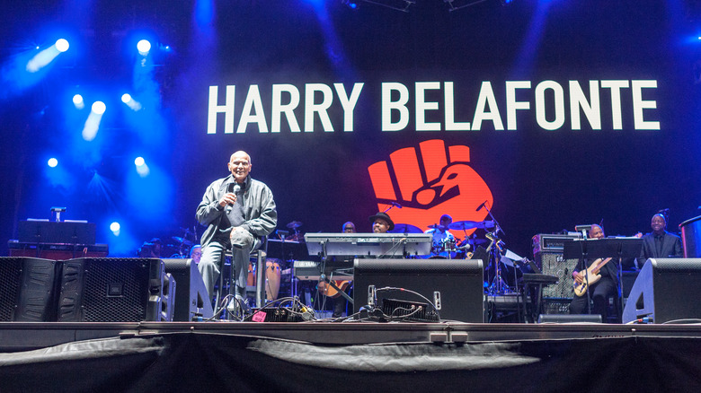 Harry Belafonte on stage