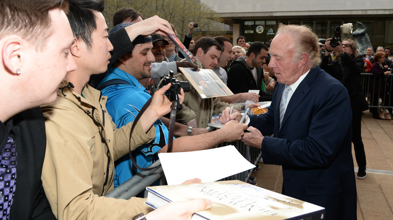 James Caan with fans in 2014