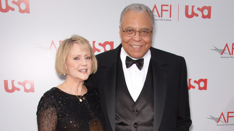 James Earl Jones and his wife Cecilia Hart