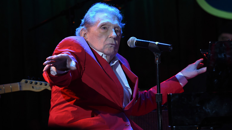 Jerry Lee Lewis performing in 2017