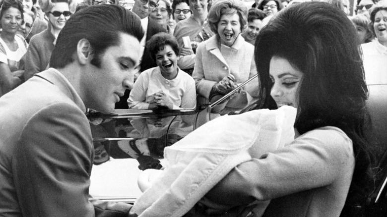 Elvis, Priscilla, Lisa Marie Presley