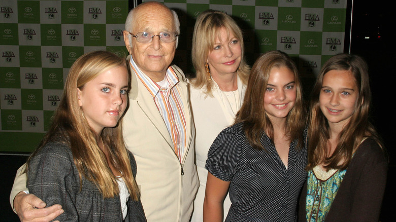 Norman Lear and family