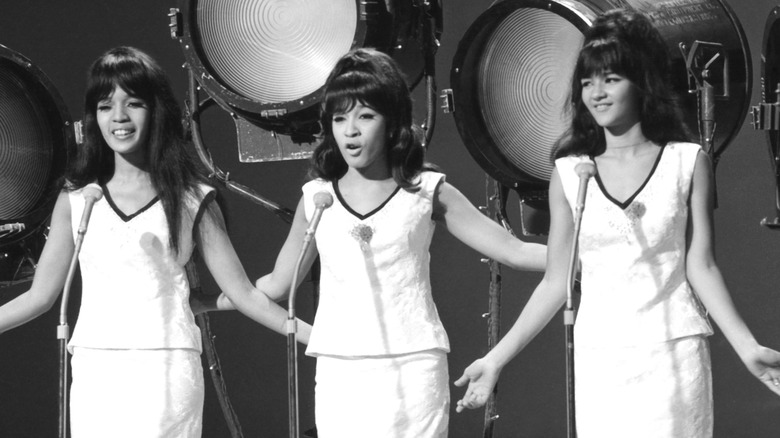Ronnie Spector (center) and the Ronettes