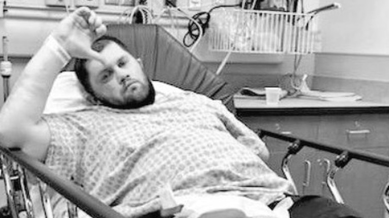 jimmy rave in the hospital