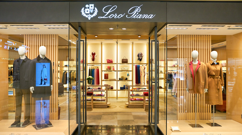 Loro Piana storefront