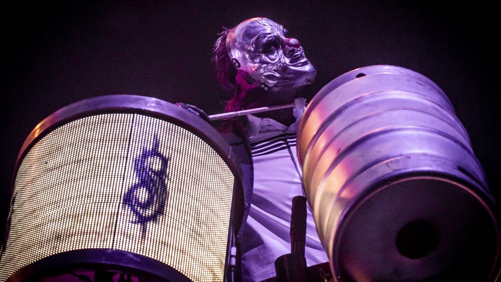 Shawn Crahan (Clown) performs in Milan in 2020