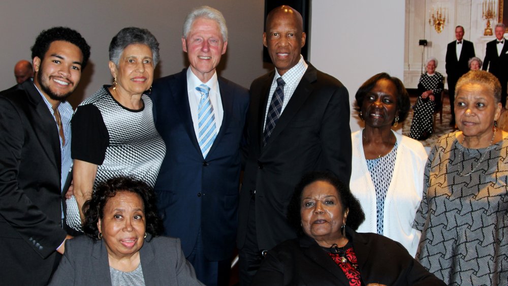 Some members of the Little Rock Nine 