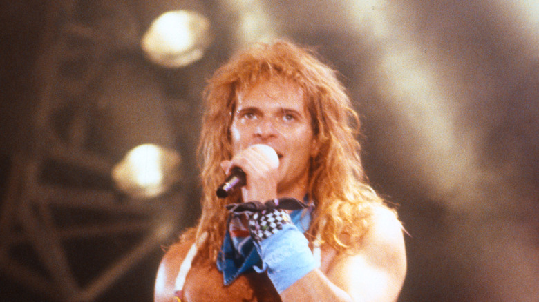 David Lee Roth performing live