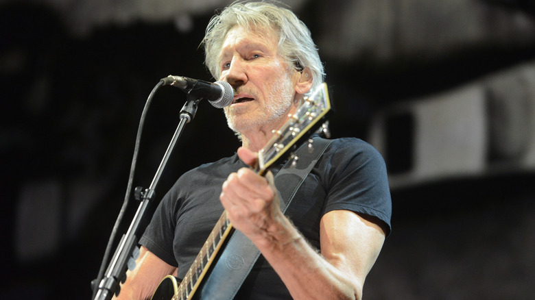 Roger Waters performing