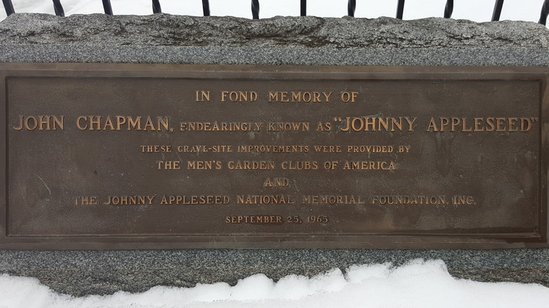 gravestone of John Chapman