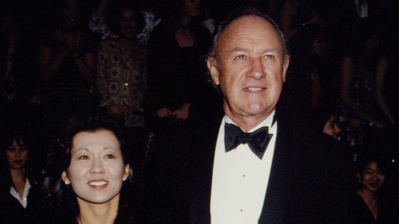 Gene Hackman and wife Betsy Arakawa at the People's Choice Awards