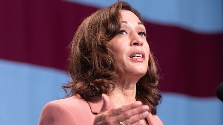 Kamala Harris speaks