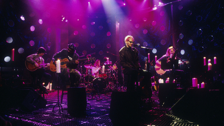 Alice in Chains performing for MTV Unplugged