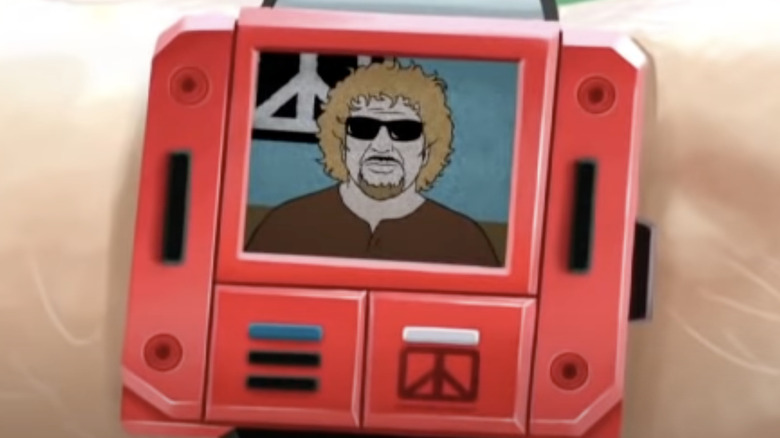 sammy hagar on aqua teen hunger force