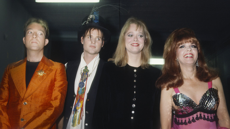 the b-52's looking apprehensive in 1989