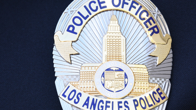 LAPD badge