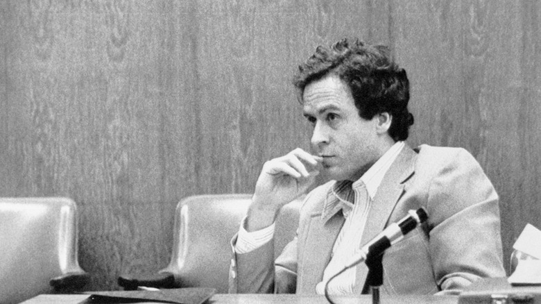 Ted Bundy hand to mouth