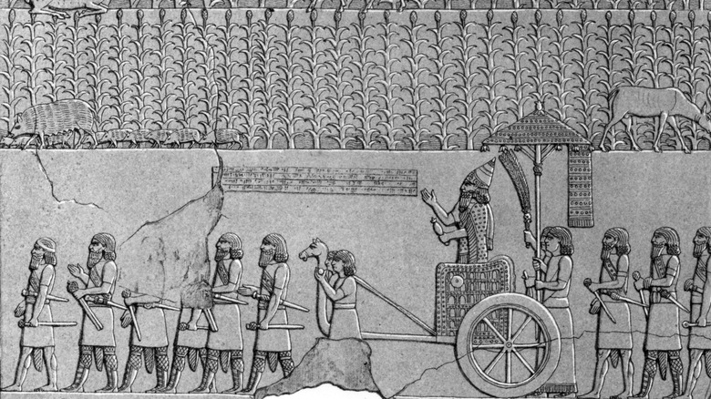 sennacherib relief stone